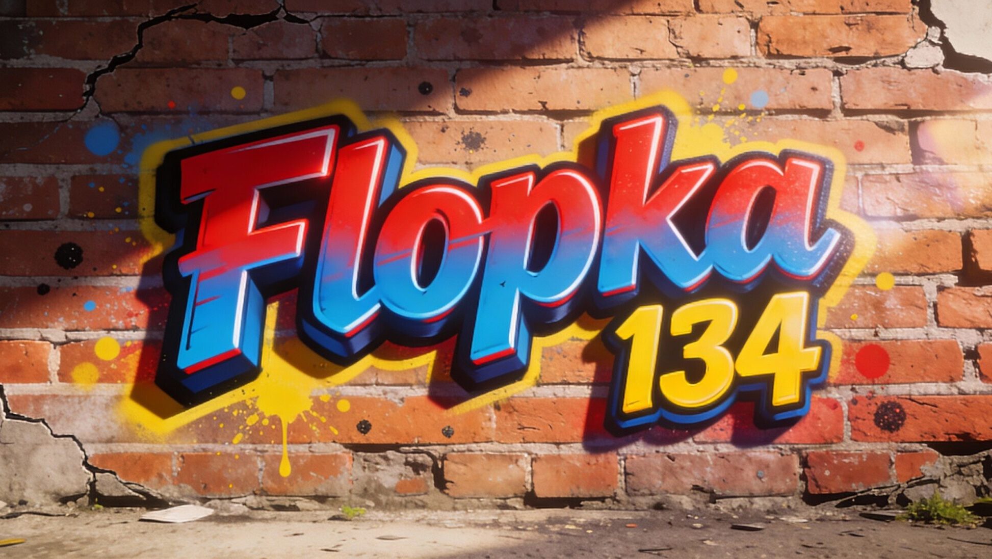 Flopka 134 Graffiti