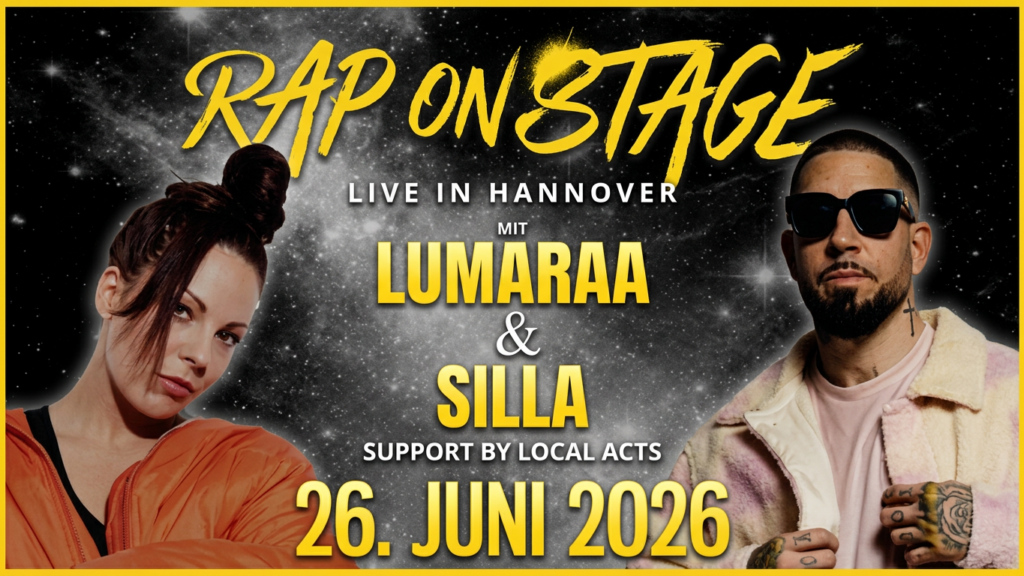 rap on stage lumaraa & silla