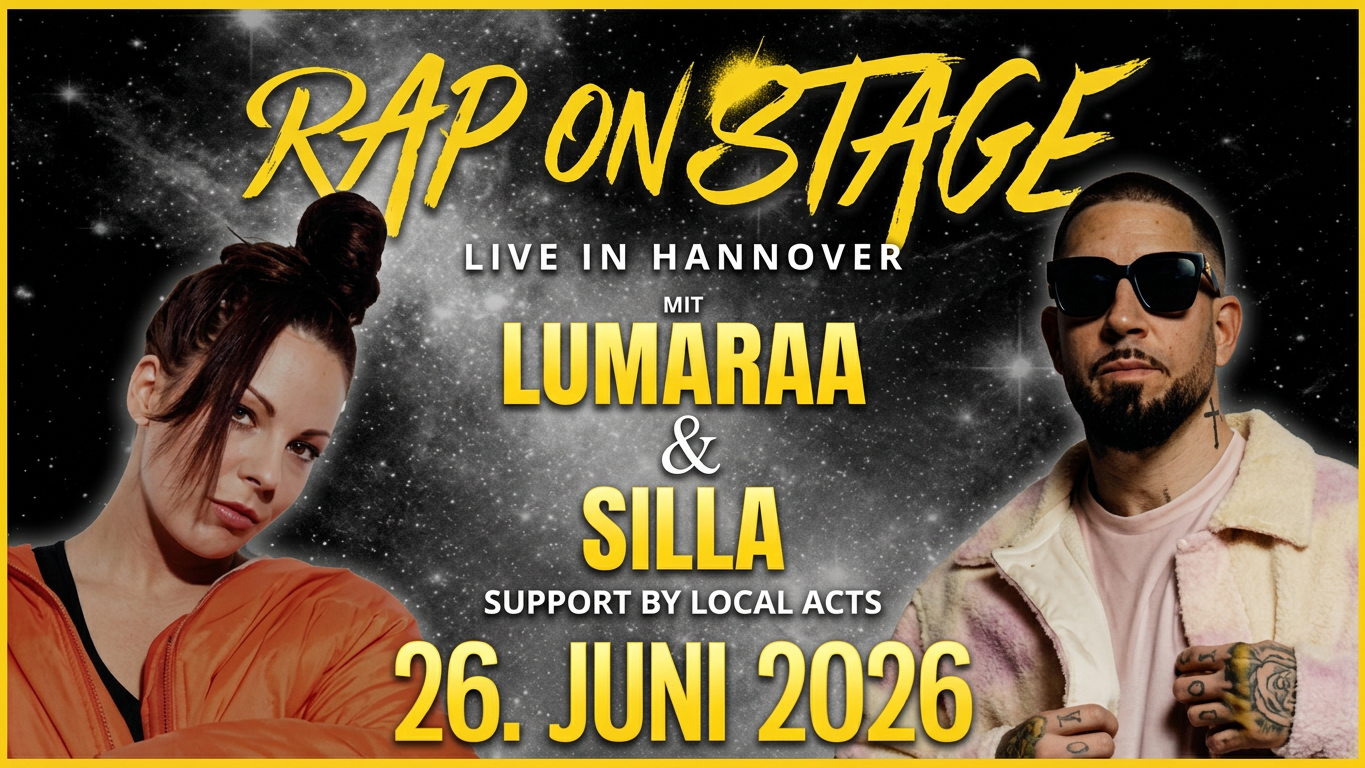 rap on stage lumaraa & silla