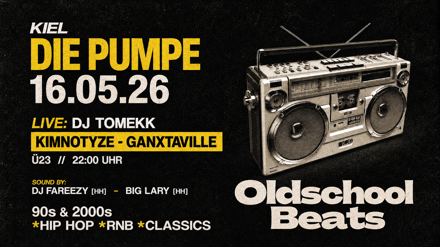 dj tomekk in der pumpe
