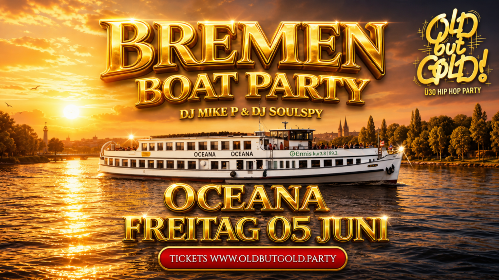 BREMEN | Old but Gold auf der MS Oceana old but gold bremen boat party