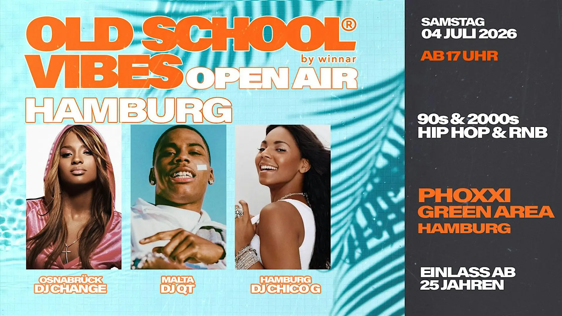 oldschool vibes open air hamburg 4 juli 2026